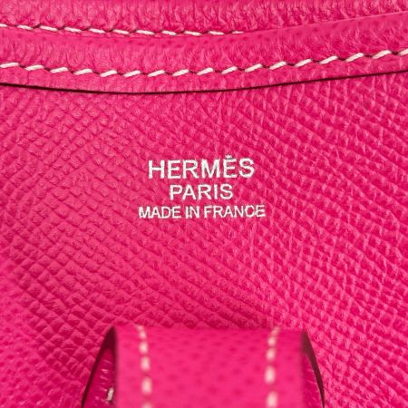 HERMES エルメス ワンショルダーバッグ エブリン ローズティリアン ピンク Ｒ刻印 レディース