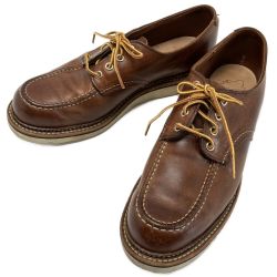 ☆☆ RED WING レッドウィング ワーク オックスフォード モックトゥ カッパーラフアンドタフ 8095 ブラウン サイズ UK9 28cm Bランク
