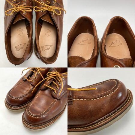  RED WING レッドウィング ワーク オックスフォード モックトゥ カッパーラフアンドタフ 8095 ブラウン サイズ UK9 28cm