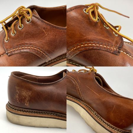  RED WING レッドウィング ワーク オックスフォード モックトゥ カッパーラフアンドタフ 8095 ブラウン サイズ UK9 28cm