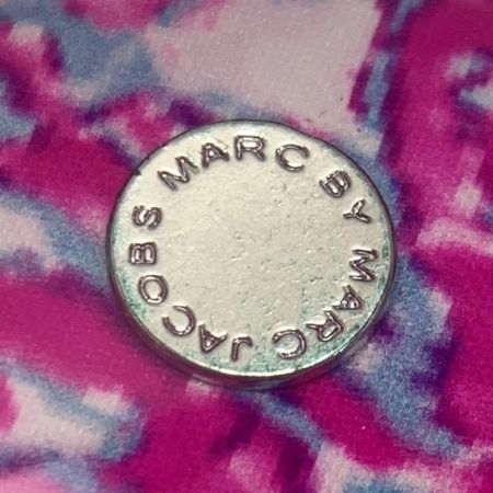  MARC BY MARC JACOBS マークバイマークジェイコブス ハート型 マーブル模様 キーホルダー チャーム