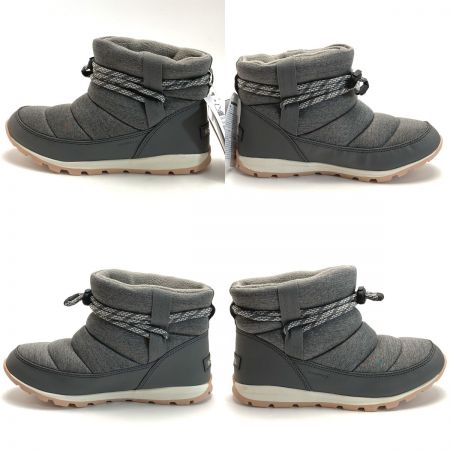  SOREL ソレル ショートブーツ スノーブーツ  NL3438-052 グレー SIZE 24cm 箱付き レディース
