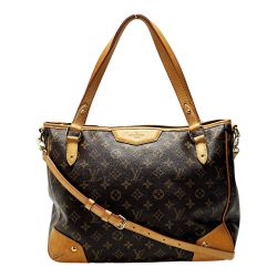 ☆☆ LOUIS VUITTON ルイヴィトン モノグラム エストレーラMM M41232 ブラウン 2WAYショルダーバッグ レディース ゴールド金具 Bランク