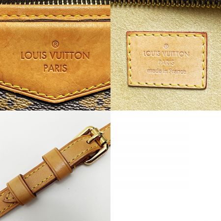  LOUIS VUITTON ルイヴィトン モノグラム エストレーラMM M41232 ブラウン 2WAYショルダーバッグ レディース ゴールド金具
