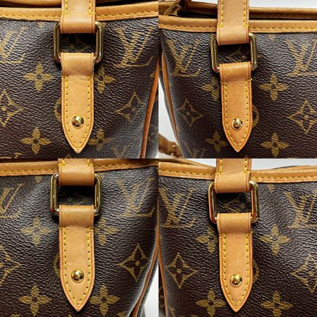  LOUIS VUITTON ルイヴィトン モノグラム エストレーラMM M41232 ブラウン 2WAYショルダーバッグ レディース ゴールド金具