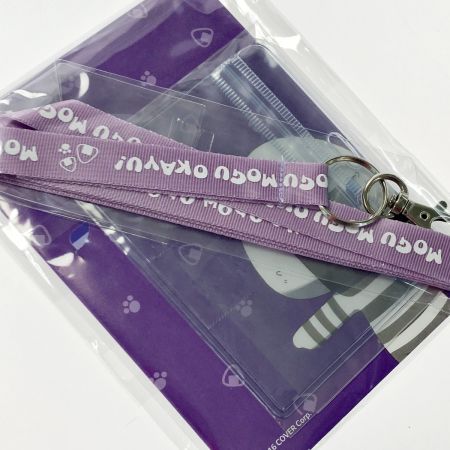 ホロライブ 猫又おかゆ 活動3周年記念 IDカードケース＆おにぎりゃー証明書 ホロライブ 猫又おかゆ3周年記念グ IDカードケース&おにぎりゃー