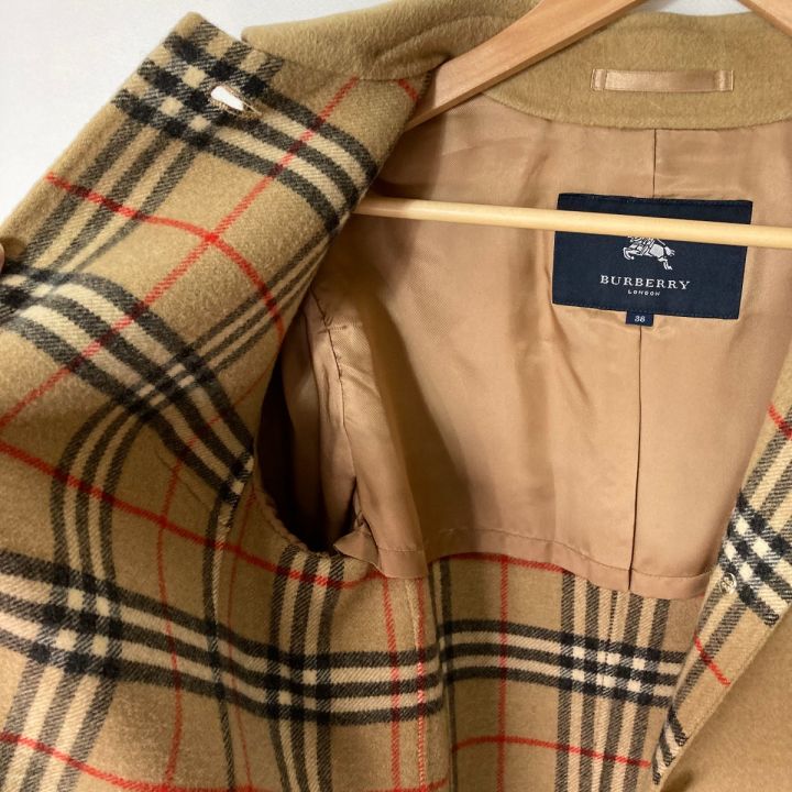 中古】 BURBERRY LONDON バーバリーロンドン ショートコート サイズ 38 ...