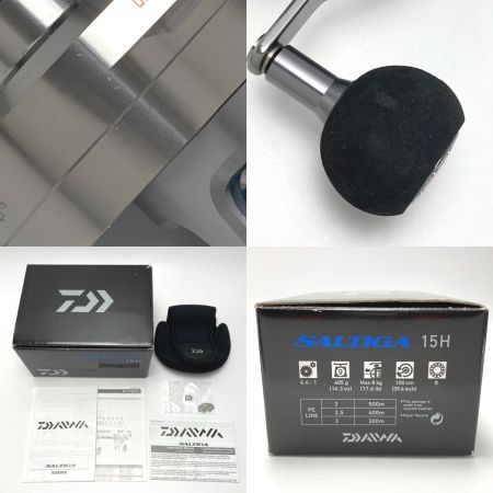  DAIWA ダイワ 15 ソルティガ 15H 607259 ベイトリール 箱付き