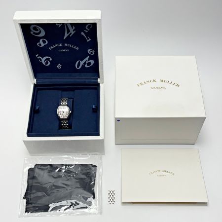  FRANCK MULLER Heart to Heart ACIER 5002SQZJA AC シルバー クォーツ 腕時計 箱・保証書有