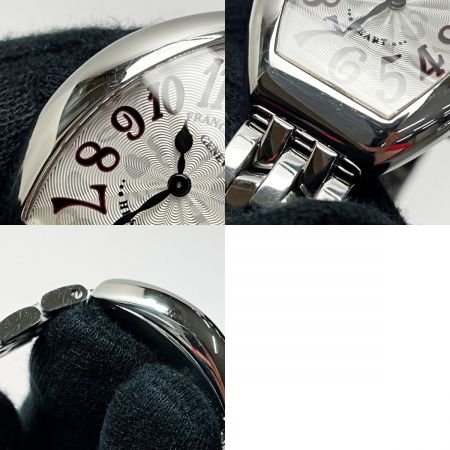  FRANCK MULLER Heart to Heart ACIER 5002SQZJA AC シルバー クォーツ 腕時計 箱・保証書有