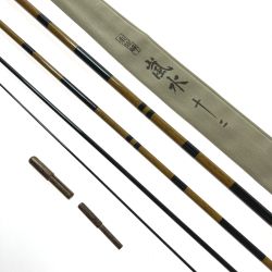 ☆☆ SHIMANO シマノ 朱紋峰 嵐水 十二尺 ヘラ竿 ロッド 竿袋付き Bランク