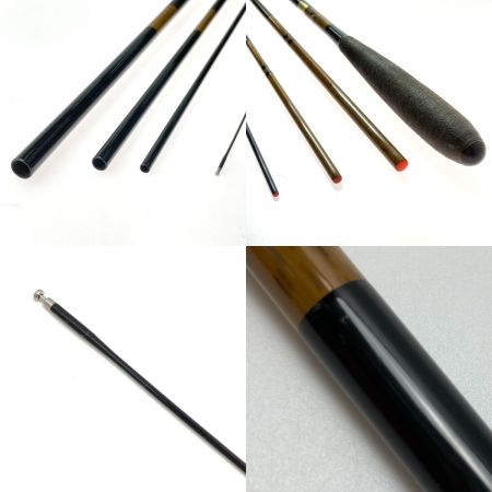  SHIMANO シマノ 朱紋峰 嵐水 十二尺 ヘラ竿 ロッド 竿袋付き