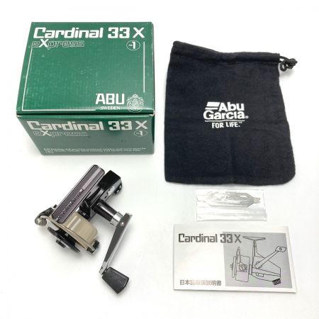  Abu アブ カーディナル Cardinal 33X express スピニングリール 箱付き