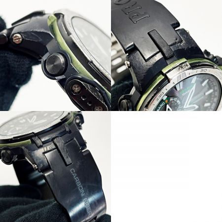  CASIO カシオ PRO TREK PRW-6000Y-1AJF ブラック系 電波ソーラー デジアナ 樹脂 メンズ 腕時計