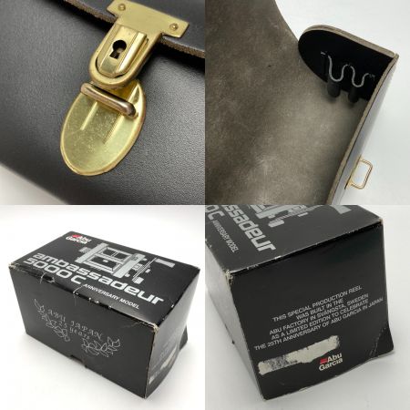  Abu Garcia アブガルシア ambassadeur アンバサダー 5000C 25周年記念モデル ambassadeur ベイトリール ケース 箱付き