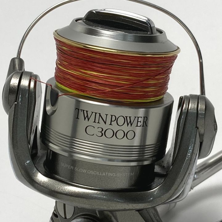 SHIMANO シマノ 05 TWINPOWER ツインパワー C3000 05'TWINPOWER スピニングリール 替えスプール付き｜中古 ｜なんでもリサイクルビッグバン