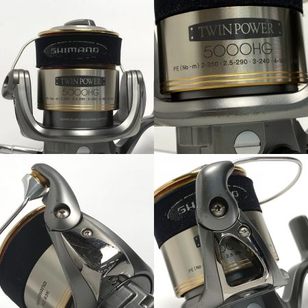  SHIMANO シマノ 02’TWINPOWER 5000HG 5000HG スピニングリール 替えスプール付き