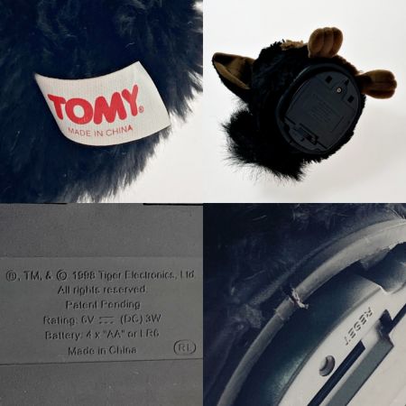  TOMY トミー おしゃべり天才ペット! ファービー 黒×茶 日本語版