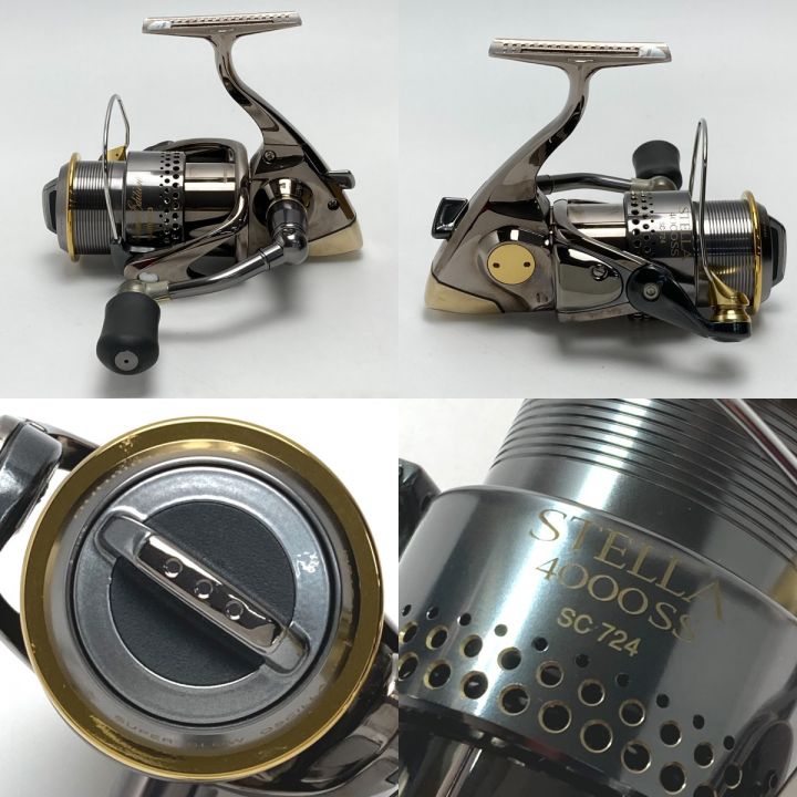 SHIMANO シマノ 00 STELLA 4000SS MILLENNIUM EDITION SC 724 スピニングリール ケース  箱付き｜中古｜なんでもリサイクルビッグバン