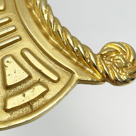  CELINE セリーヌ ブローチ 88 GD マカダム トリオンフ GP レディース アクセサリー ヴィンテージ