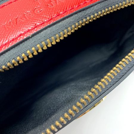  MARC JACOBS マークジェイコブス スナップショット M0012007 940 レッド ショルダーバッグ レディース ゴールド金具