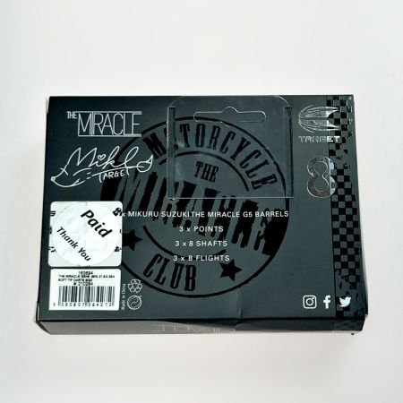   TARGET THE MIRACLE G5 LITE 2BA 鈴木未来選手モデル