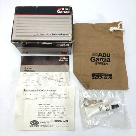  Abu Garcia アブガルシア アンバサダー 3500C ベイトリール ハンドルナット部分交換 箱付き