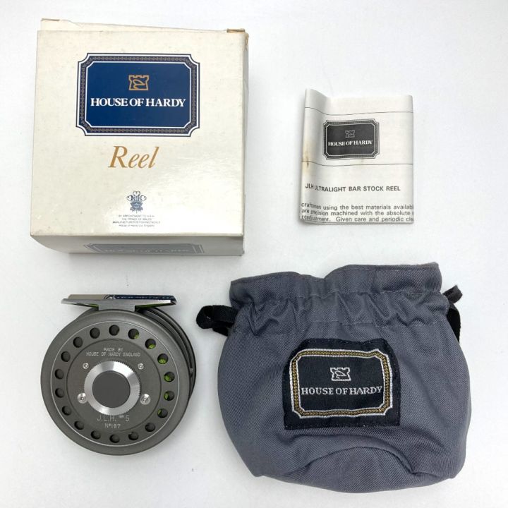HARDY ハーディー J.L.H. #5 No.197 フライリール 箱付き - 中古