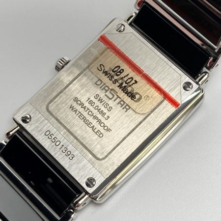  RADO ラドー ダイヤスター デイト 160.0486.3 ブラック クォーツ ボーイズ 腕時計 DIASTAR