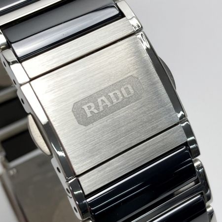  RADO ラドー ダイヤスター デイト 160.0486.3 ブラック クォーツ ボーイズ 腕時計 DIASTAR