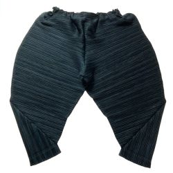 ☆☆ ISSEY MIYAKE イッセイミヤケ PLEATS PLEASE プリーツパンツ サイズ 3 レディース PP71-JF412 ブラック Bランク
