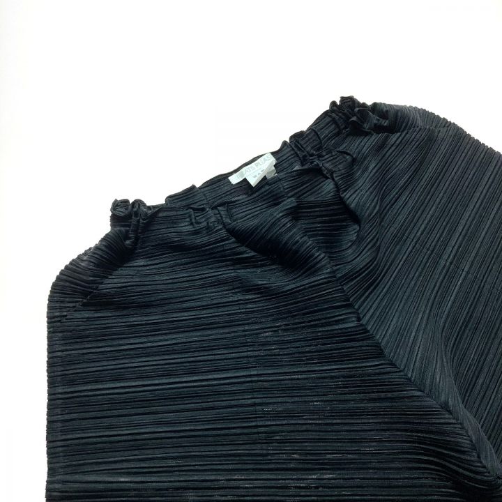 ISSEY MIYAKE イッセイミヤケ PLEATS PLEASE プリーツパンツ サイズ 3 レディース PP71-JF412 ブラック ｜中古｜なんでもリサイクルビッグバン