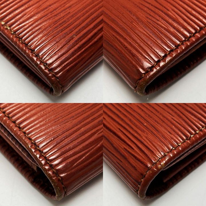 中古】 LOUIS VUITTON ルイヴィトン エピ ポシェットポルトモネ ...