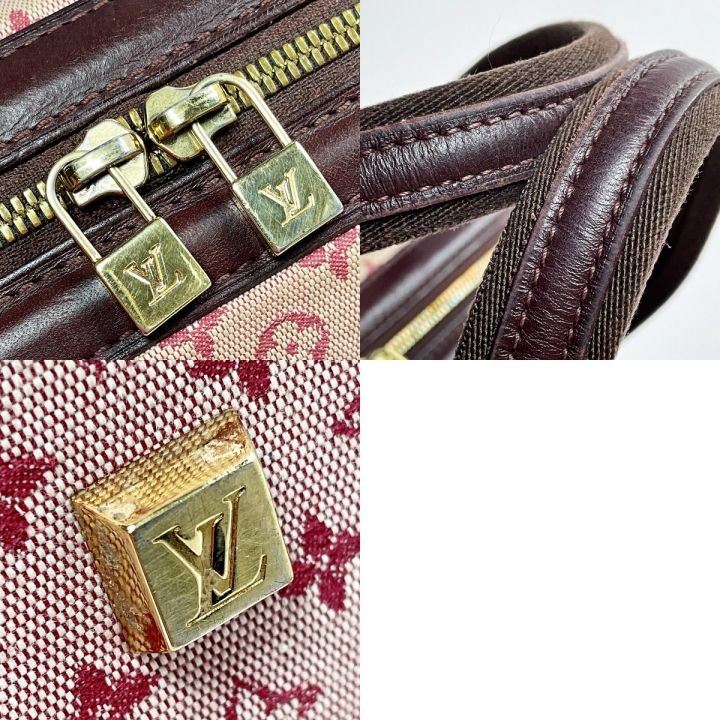 中古】 LOUIS VUITTON ルイヴィトン モノグラム・ミニ・ジョセフィーヌPM M92314 チェリー ハンドバッグ レディース  ゴールド金具｜総合リサイクルショップ なんでもリサイクルビッグバン オンラインストア