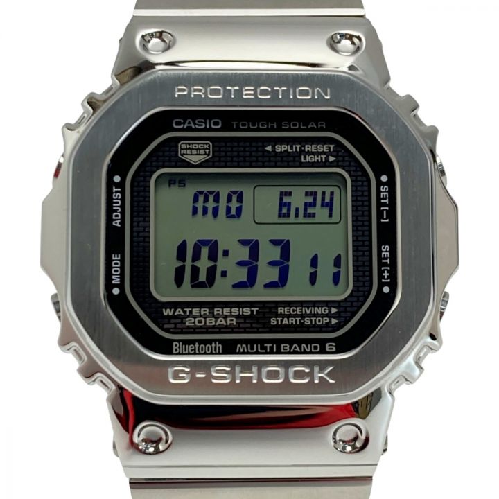 CASIO カシオ G-SHOCK フルメタル 5000シリーズ Bluetooth GMW-B5000D-1JF 電波ソーラー メンズ  腕時計｜中古｜なんでもリサイクルビッグバン