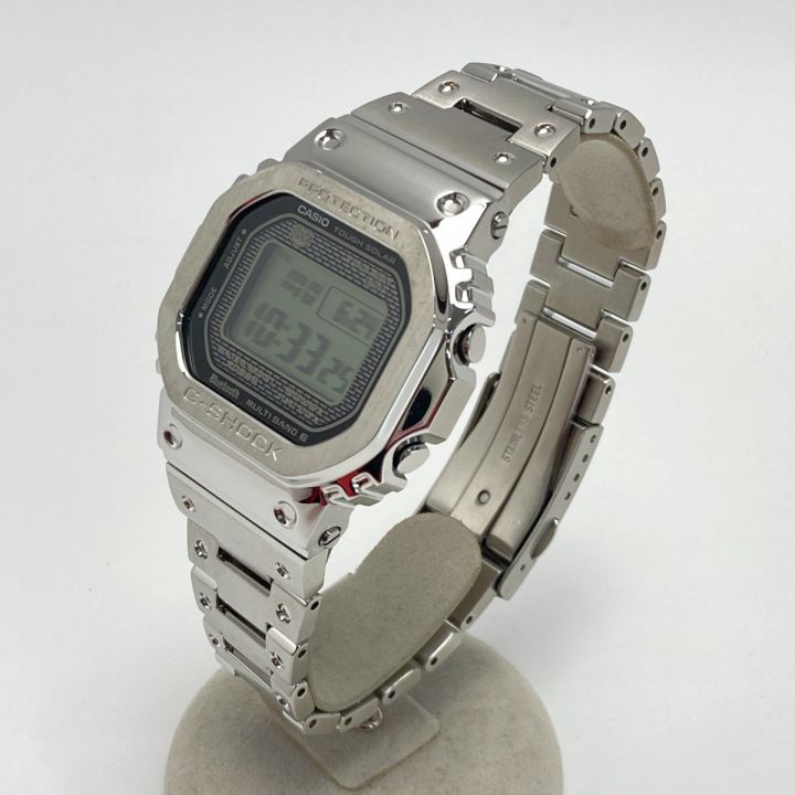 CASIO カシオ G-SHOCK フルメタル 5000シリーズ Bluetooth GMW-B5000D-1JF 電波ソーラー メンズ  腕時計｜中古｜なんでもリサイクルビッグバン