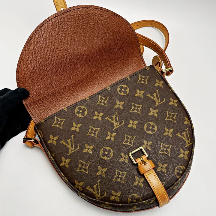 中古】【ジャンク】 LOUIS VUITTON 軽々しい ルイ・ヴィトン M51187 モノグラム PVC モンソー28 2WAYハンドバッグ ブラウン