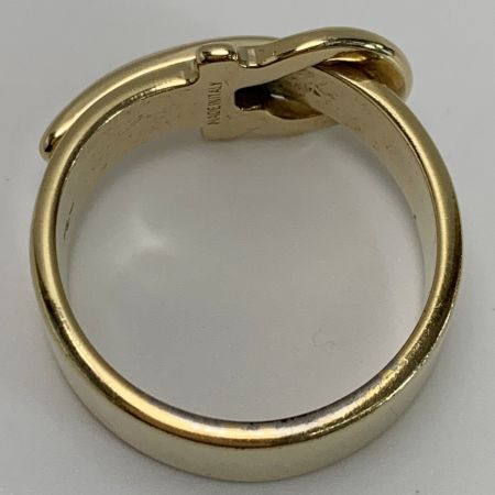  Salvatore Ferragamo サルヴァトーレフェラガモ ガンチーニモチーフ ゴールド スカーフリング