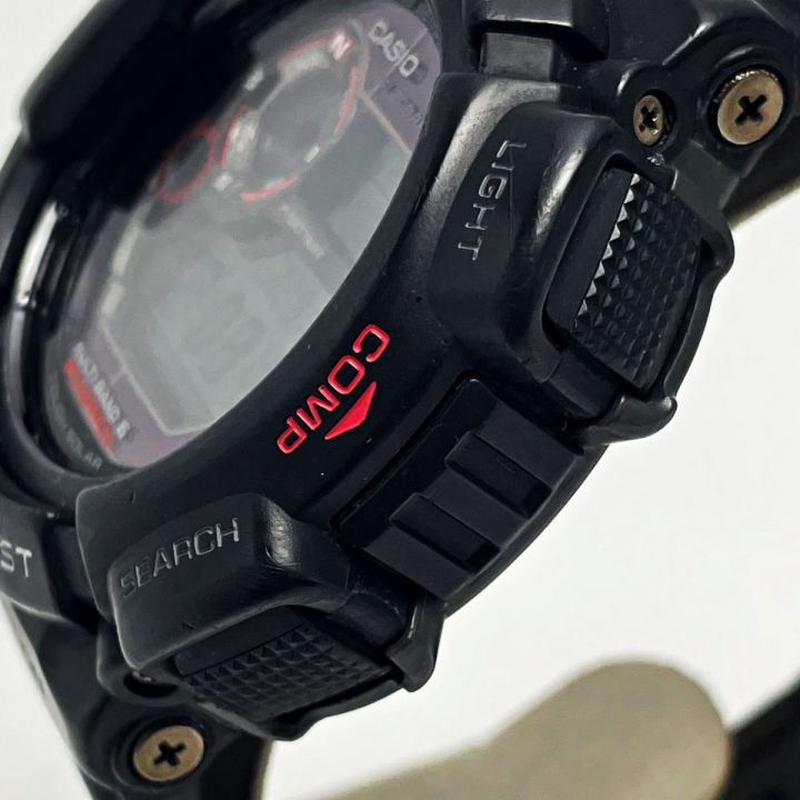 CASIO カシオ G-SHOCK MUDMAN マッドマン GW-9300-1JF ブラック 電波ソーラー デジタル メンズ  腕時計｜中古｜なんでもリサイクルビッグバン