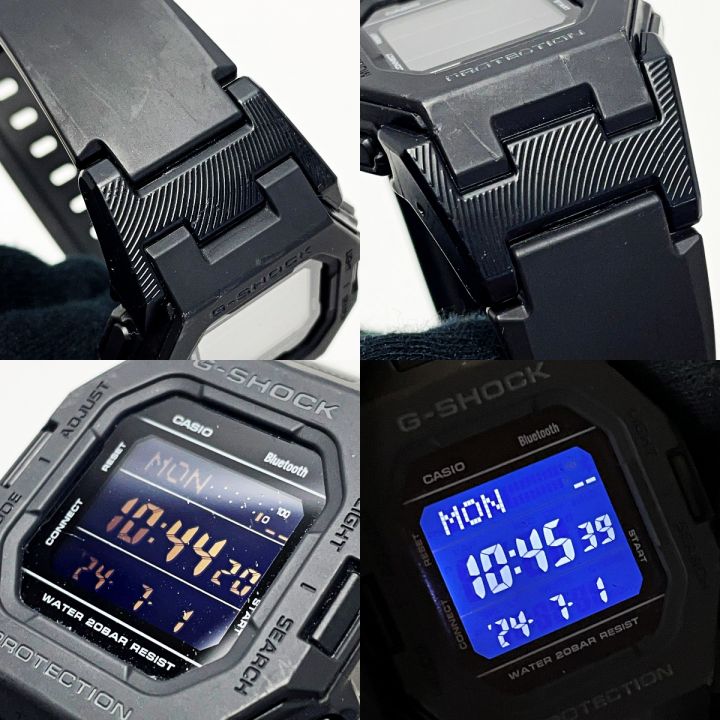 CASIO カシオ G-SHOCK GD-B500-1JF ブラック クォーツ デジタル ラバー メンズ 腕時計｜中古｜なんでもリサイクルビッグバン