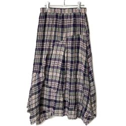 ☆☆ jiu 慈雨 ロングスカート サイズ 40 レディース 32972257 パープル×グリーン Bランク