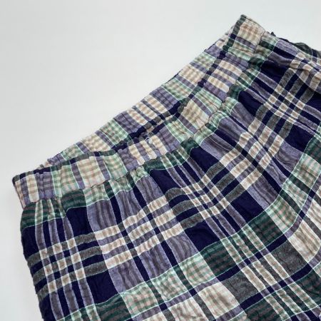  jiu 慈雨 ロングスカート サイズ 40 レディース 32972257 パープル×グリーン