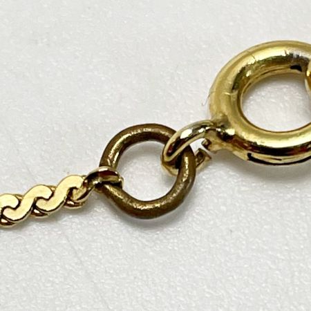  Christian Dior クリスチャンディオール CDロゴ ネックレス ゴールド ラインストーン GP レディース アクセサリー