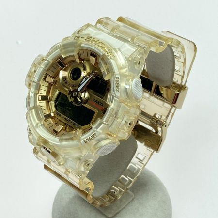  CASIO カシオ G-SHOCK 35周年記念モデル グレイシアゴールド GA-735E-7JR クォーツ メンズ 腕時計 箱・取説有