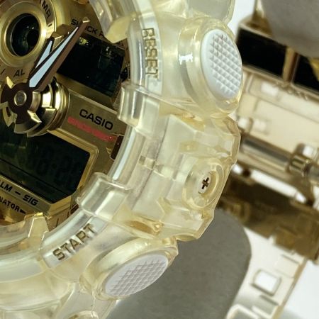 CASIO カシオ G-SHOCK 35周年記念モデル グレイシアゴールド GA-735E-7JR クォーツ メンズ 腕時計  箱・取説有｜中古｜なんでもリサイクルビッグバン