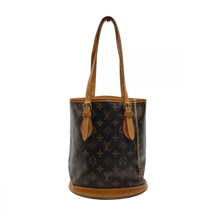 LOUIS VUITTON ルイヴィトン モノグラム プチ・バケット PM M42238 トートバッグ ショルダーバッグ ｜中古｜なんでもリサイクルビッグバン