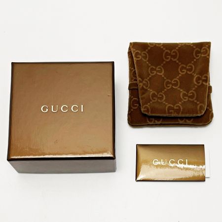  GUCCI グッチ Gモチーフ シルバー ピアス SILVER925 プレート レディース アクセサリー 箱・布袋有