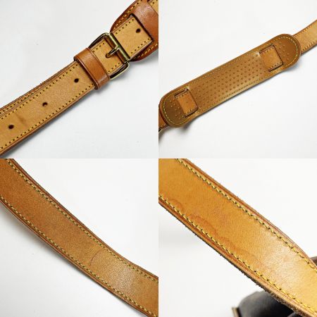  LOUIS VUITTON ルイヴィトン モノグラム ソミュール35 M42254 ブラウン ショルダーバッグ レディース ゴールド金具