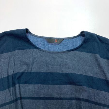  萌 MOYURU カットソー サイズ M-L レディース ネイビー