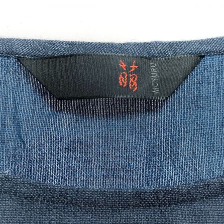  萌 MOYURU カットソー サイズ M-L レディース ネイビー